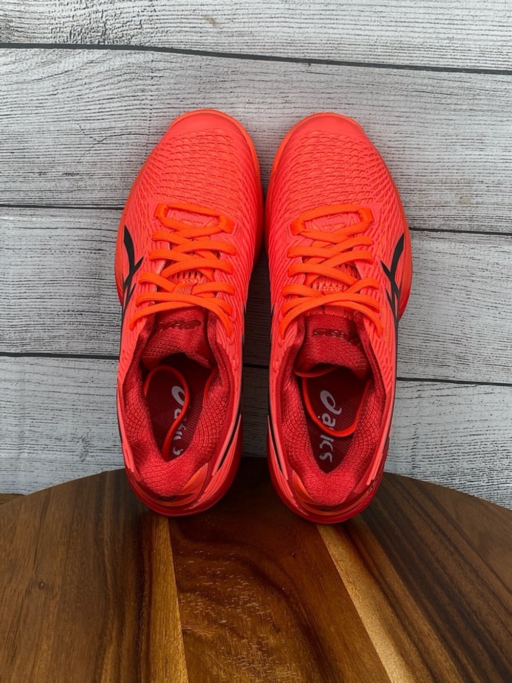 ASICS Solution Speed FF 2 Tokyo Sunrise Red Tennis Court Shoes 1042A181 Size 8 - Picture 10 of 12